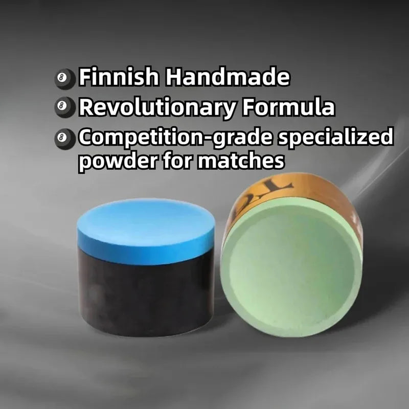 New Professional Chalk Snooker Pool Chalk Blue/Green Colors Soft Billiard Round Chalk  Billiards Accessories