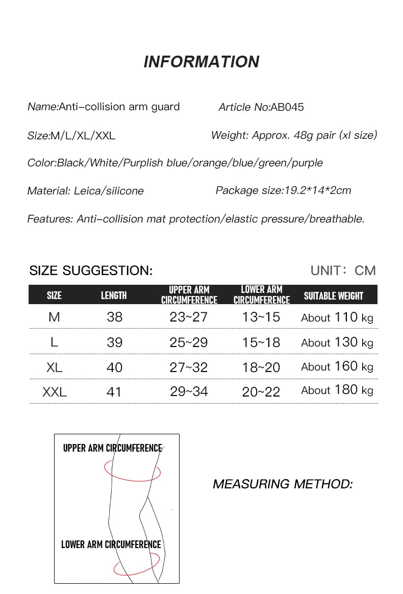 1 PC Sports Elbow Support Sleeve Arm Joint Protector Breathbable Elbow Pads Cycling Running Basketball Arm Guard