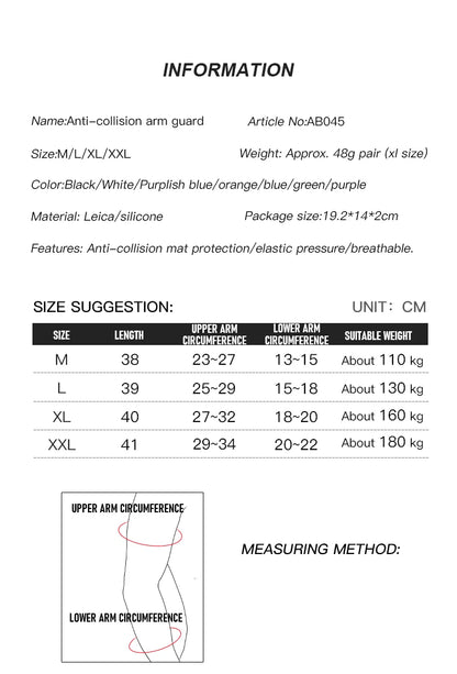 1 PC Sports Elbow Support Sleeve Arm Joint Protector Breathbable Elbow Pads Cycling Running Basketball Arm Guard