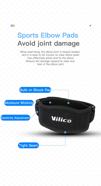 1/2 PCS Elbow Protection Strap Elbow Soft Cushion Support Strap Knee Support Basketball Tennis Badminton Epicondylitis Elbow Pad