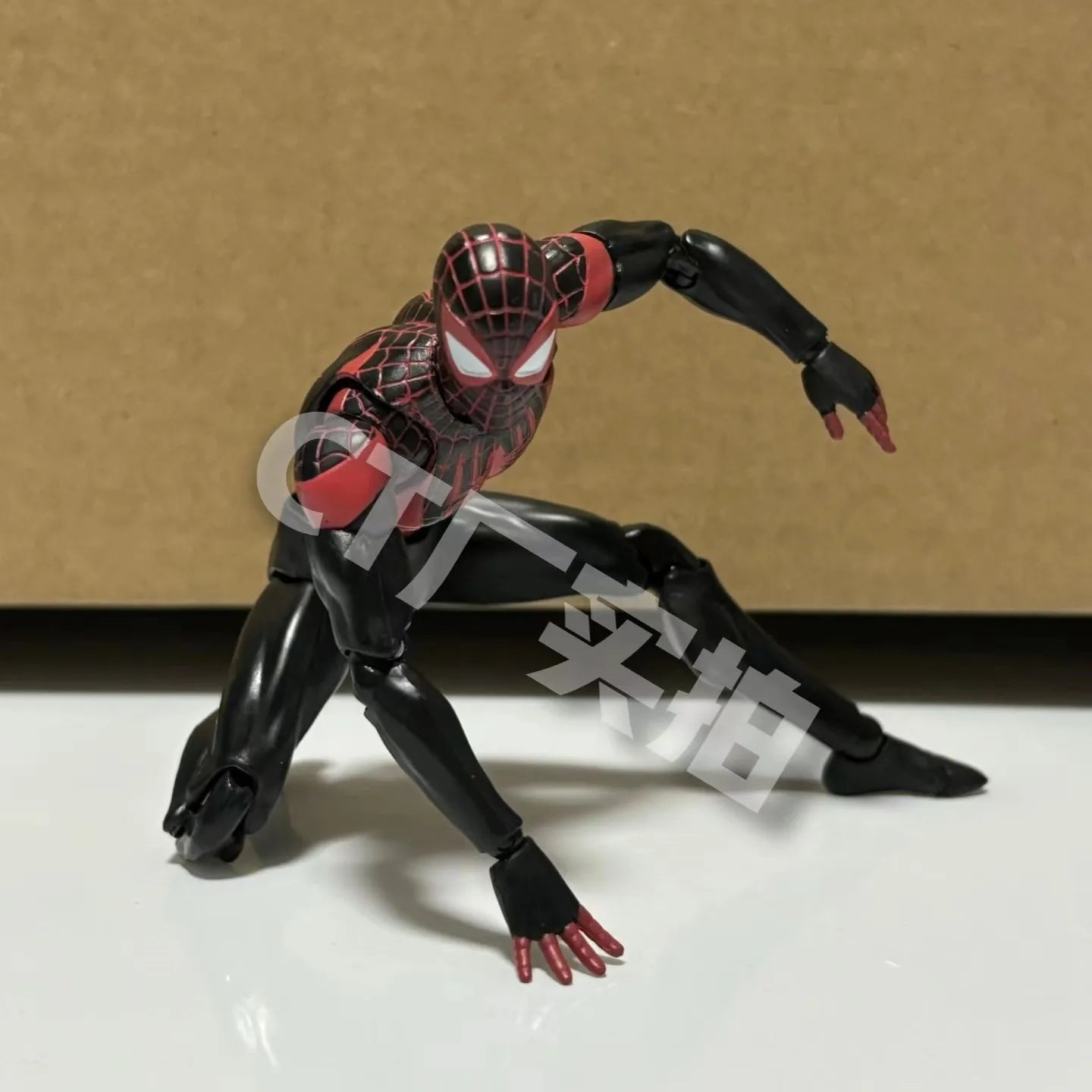 CT Toys 092 Figure 2099 Spider Man Across The Spider-verse Miles Morales SHF Action Figure Model Figurine Collection Toys Gifts