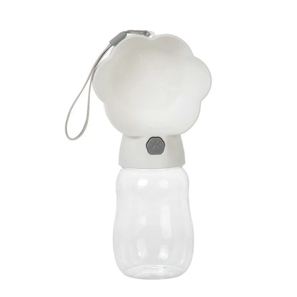 2in1 Pet Portable Water Bottle for Small Medium Dogs Cats Food Feeder Leakproof Dog Drink Bowl Outdoor Pet Puppy Water Dispenser