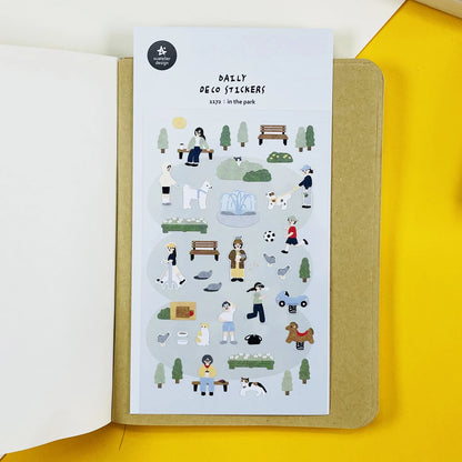 Korean Import Suatelier Travel Home Life Study Friend Stickers Scrapbooking Diy Journaling Diary Stationery Sticker School Gift