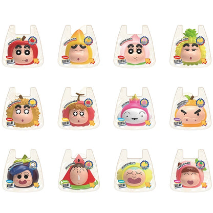 Crayon Shin-Chan Anime Figures Creative Peripheral Dinosaur Diary Baby Rice Grains Doll Model Blind Boxs Toys Children's Gifts