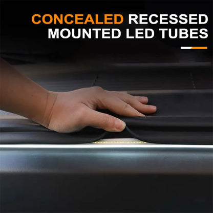 Flexible LED Ambient Light Strip 5m DC12V for Tesla Model Y 3 S After Trunk Frunk Silicone Interior Car Decorative Lamp DIY Lamp