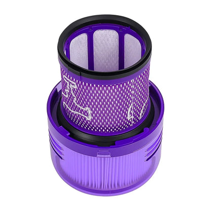 Dust Bin Canister and Hepa Filter Kit For Dyson V11 V15 SV14 SV15 SV22 Vacuum Cleaner Dust Bucket Rear Filter Parts Replacement