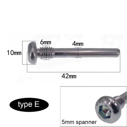 Motorcycle Lower Pump Disc Brake Pad Fixing Screw M8 M10 M7 Hexagonal Guide Bolt Guide Pin