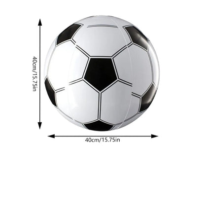 Thickened PVC Sports Print Inflatable Beach Ball Basketball  Football Pool Beach Party Leisure Water Play Inflatable Sphere