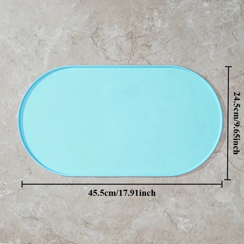 1pc,Cat Feeding Mat with Non-Slip Waterproof Design,Pet Food Mat, Compatible with Cat/Dog Bowls, Multipet Households, Dog Owners