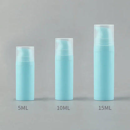 5/10/15/25ml Pp Vacuum Lotion Bottle Empty Cosmetic Container Cream Pump Refillable Bottles Travel Size Airless Liquid Bottle