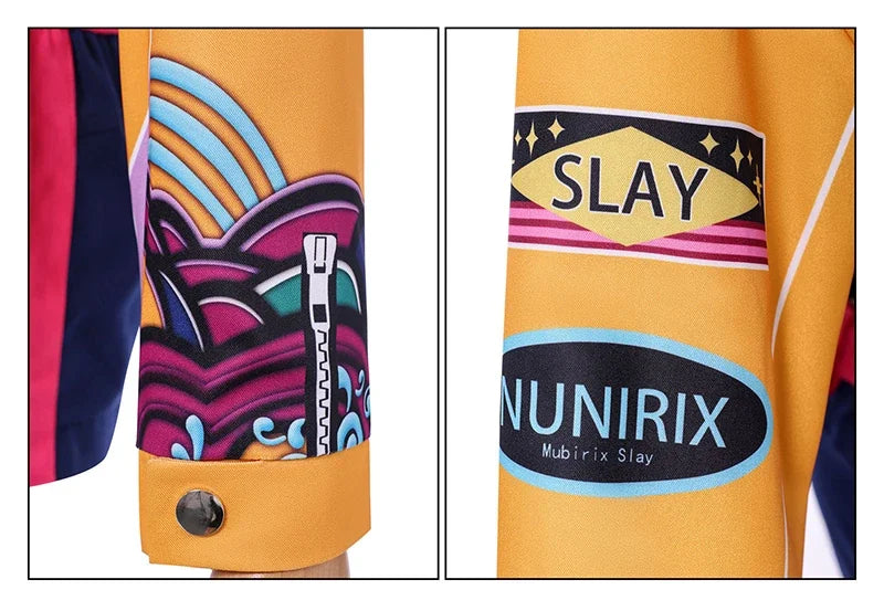 2026 KPop Rumi Cosplay Costume Wig Women Girls Halloween Carnival Comic-con Party Role Playing Outfits