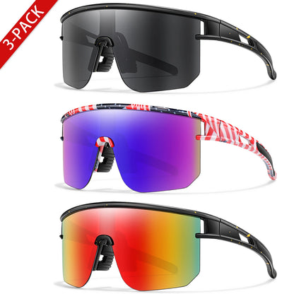 3-8 Years Old Brand Kids Cycling Sunglasses Boys Girls Outdoor Baseball Bike Bicycle Sport Eyewear Youth Gift UV400