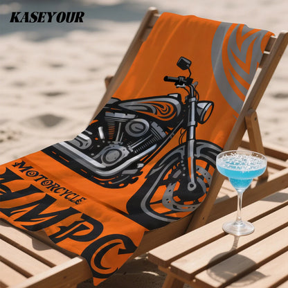 Luxury Redefined Harleys D-Davidson Quick Drying Bath Towel Microfiber beach towel light weight swimming camping yoga beach out