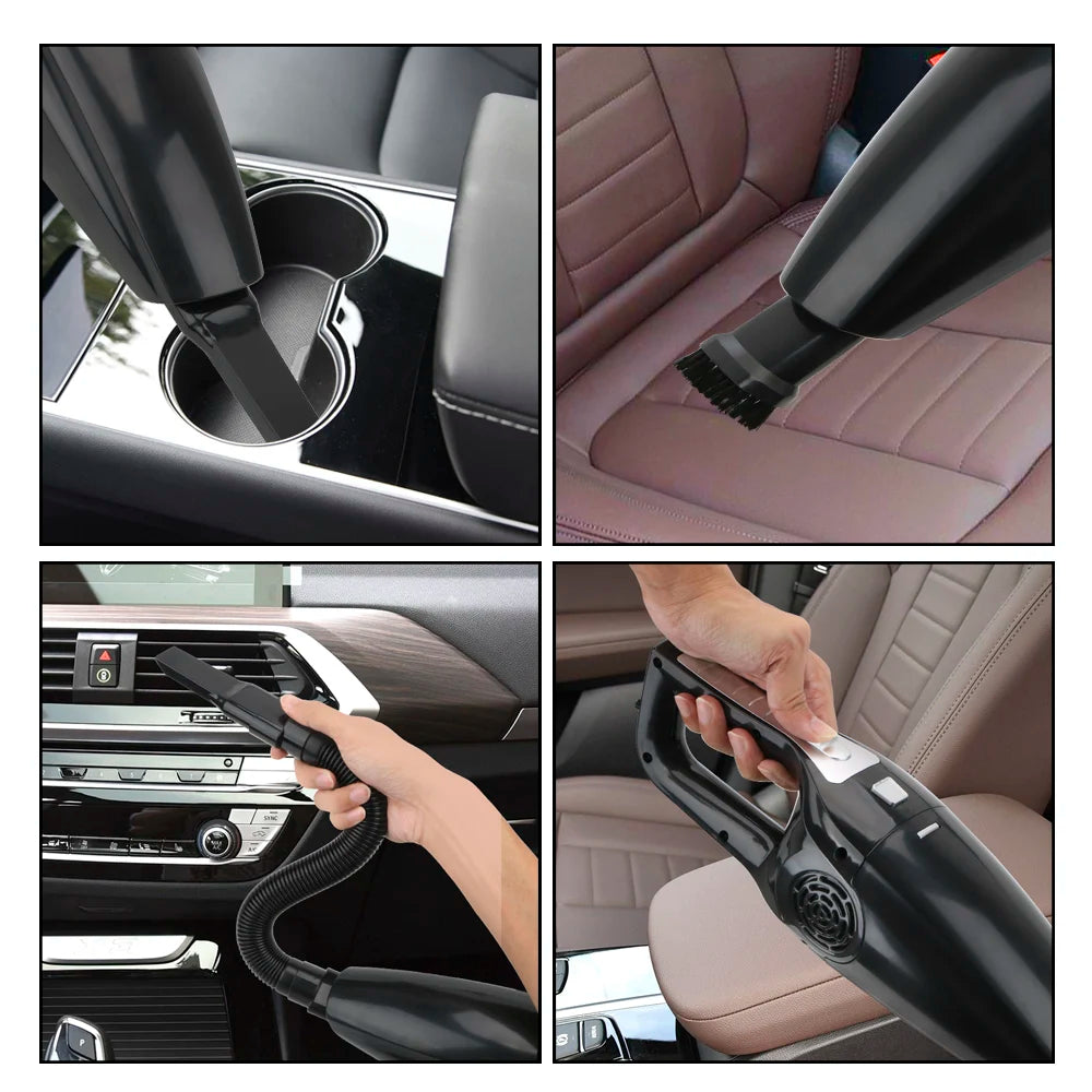 Car Vacuum Cleaner Portable Wet And Dry dual-use Vacuum Cleaner Powerful Handheld Mini Vaccum Cleaners High Suction 12V 120W