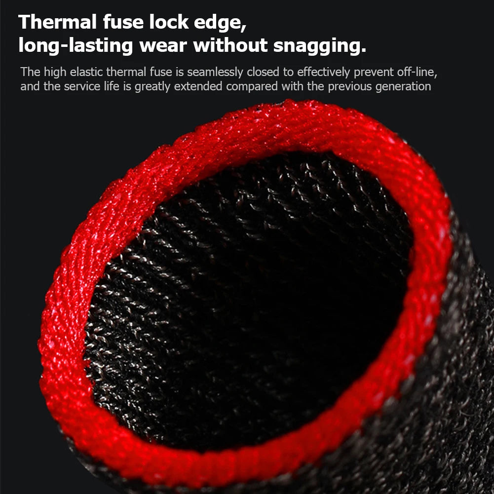 1-10 Pairs Thumb Gloves Touch Screen Finger Cots Sweatproof for PUBG Mobile Game Accessories