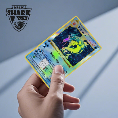 Charizard Gyarados Venusaur Blastoise Mewtwo Squirtle Snorlax Holographic Laser Credit Debit Card Film Skin Sticker