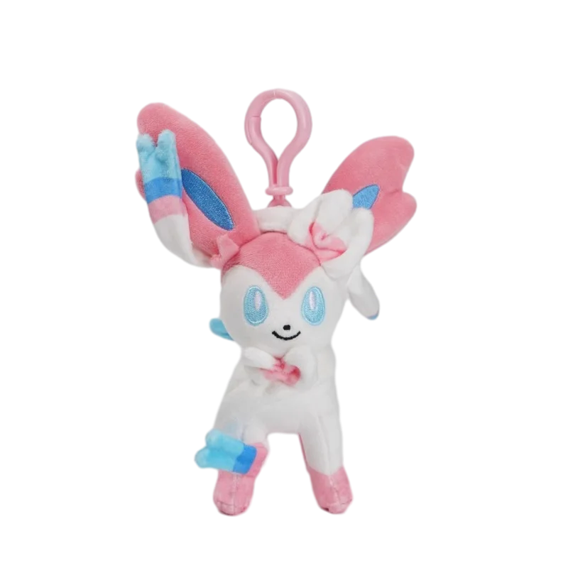 Pokemon Jigglypuff Charmander Gengar Squirtle Mimikyu Kawaii Plush Stuffed Toy Keychain Backpack Pendant Keyring Birthday Gifts