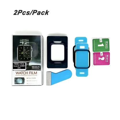 Install Tray Screen Protector for Apple Watch Ultra 49mm Series10 42mm 46mm For iWatch 9 8 7 6 5 4 3 SE 45mm 41mm 44mm 40mm 38mm