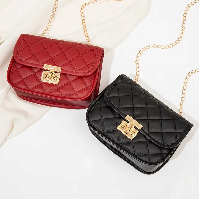 New Embroidered Bag 2024 Ladies Bags Trendy Women's Bag Cross border Small Square Bag Fashion Chain Bag
