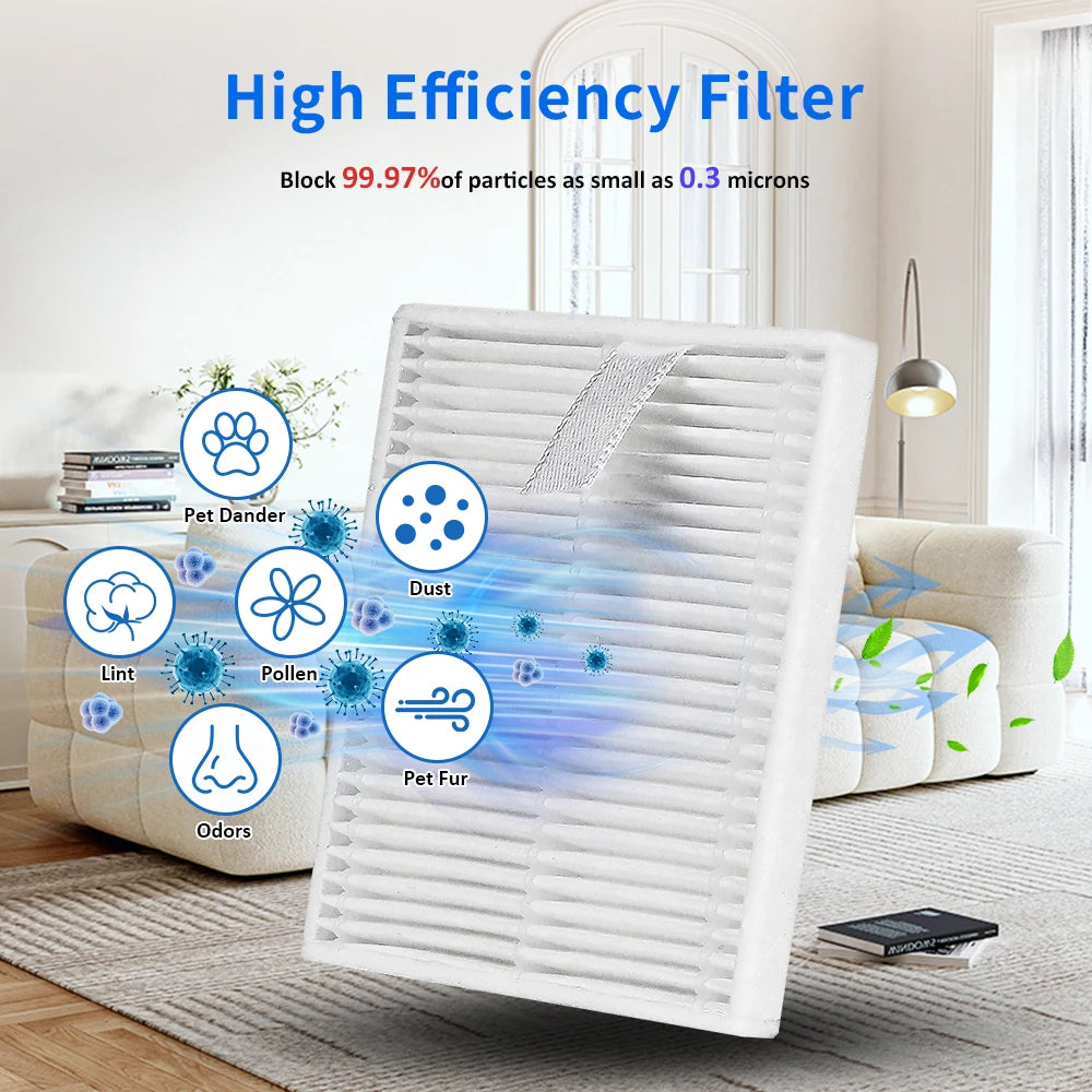 HEPA Filter For Xiaomi E12 E10 B112 S20 D106 E10C 3C Plus C103 3C Enhanced Robot Vacuum Cleaner Replacement Spare Parts