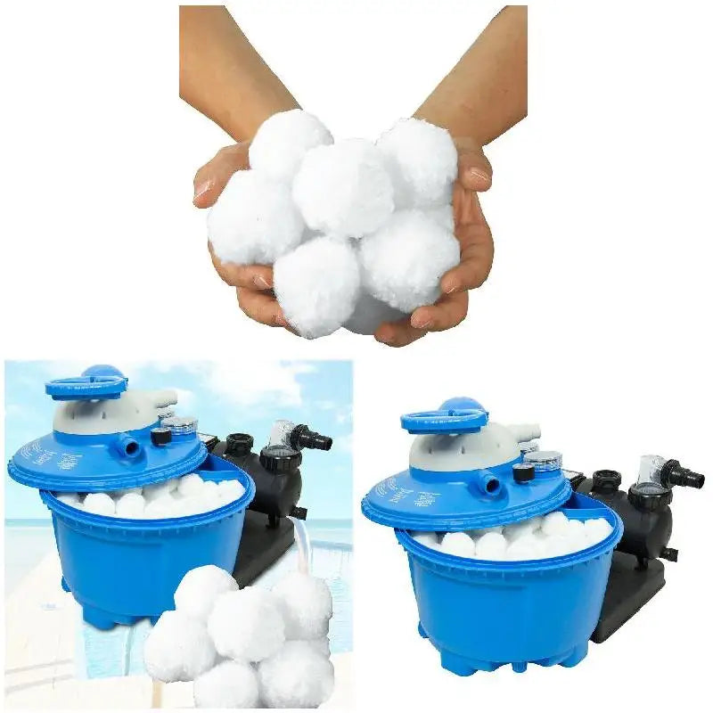 Filter Ball Sand Lightweight Durable Eco-friendly for Swimming Pool Cleaning Equipment Filter Ball Durable FK88