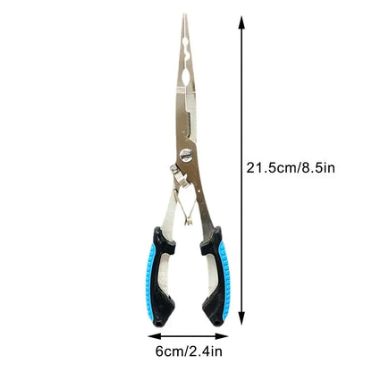 Ergonomic Anti-Slip High-Strength Fishing Line Cutter Hook Tying Tool Essential Angling Gear for Easy Cutting And Reliable Knots