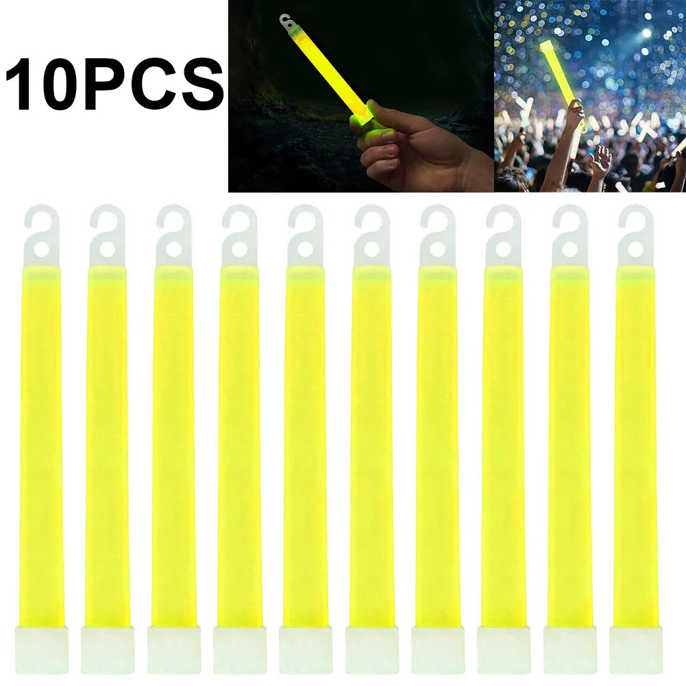 1-20pcs Industrial Grade Glow Sticks Light Stick Camping Emergency Light Sticks Party Clubs Supplies- Green Chemical fluorescent