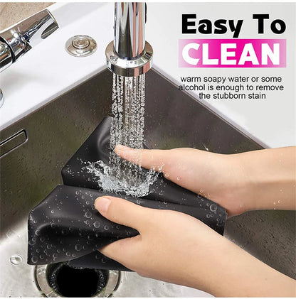 50X40/60X40cm Large Silicone Table Mat High Quality Waterproof Placemat Resin Pad for DIY Jewelry Making Accessories Baking Mat