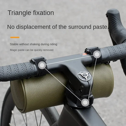 OFFBONDAGE Bicycle Front Tube Bag Large Capacity motorcycle Handlebar Bag Portable Multifunctional Shoulder Bag Bike Waterproof