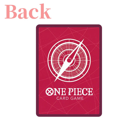 Anime One Piece Game Card English Version Holographic Gilding Jewelry Bonney/Monkey.D.  Luffy/Uta/Chopper Collection Proxy Cards