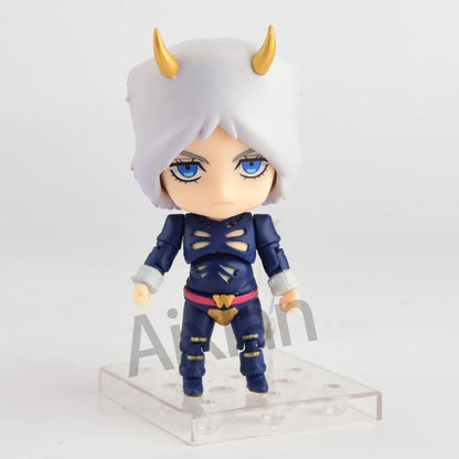 Aixlan#2027 JoJo's Bizarre Adventure Figure Weather Report Cute Edition 10cm JOJO PVC Action Figure Amine Collectible Figurine