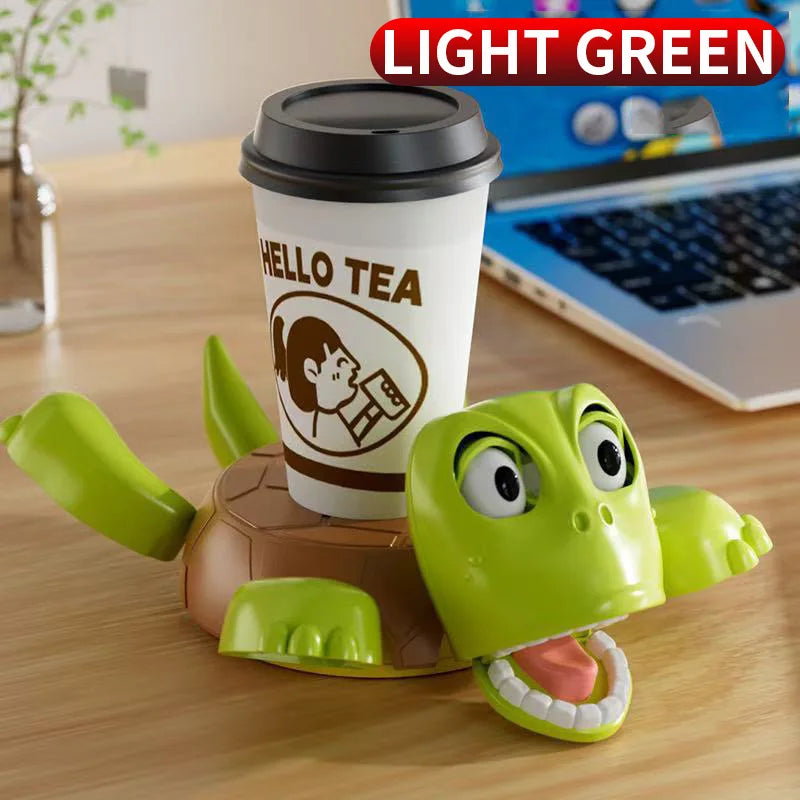 1PC Turtle Coaster, Anti-Slip and Heat-Resistant Silicone Table Drink Mat, Cute Kitchen Decoration Gift