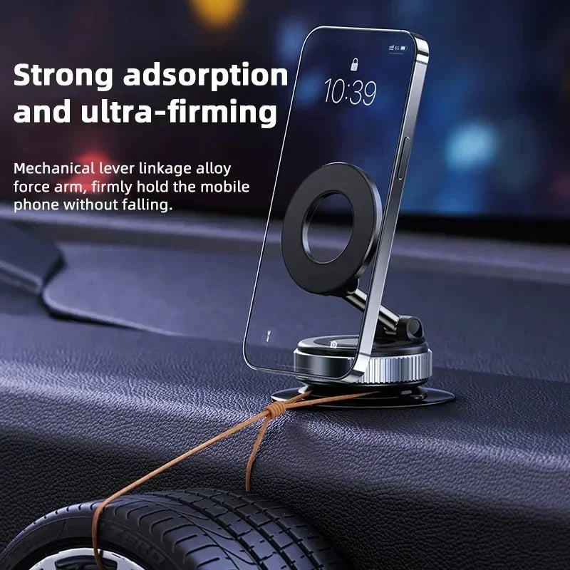 New foldable vacuum adsorption magnetic car phone holder 2025 suction cup dedicated navigation phone holder%#%#%#%#