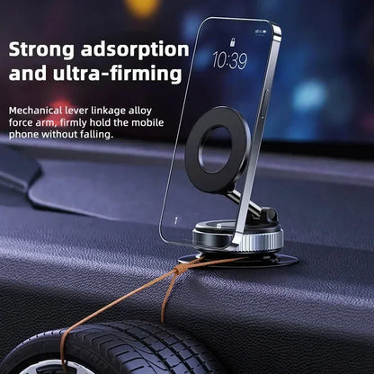 New foldable vacuum adsorption magnetic car phone holder 2025 suction cup dedicated navigation phone holder%#%#%#%#