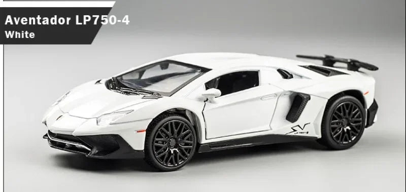 1:32 Lamborghinis SV LP750-4 Alloy Sports Car Model Diecast & Toy Metal Vehicle Simulation Car Model Collection Children's Gifts