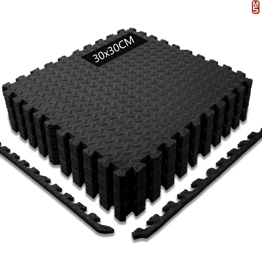Massage Cushion EVA Foam Puzzle Exercise Mat for Home Gym, Interlocking Gym Floor Mats with Non-Slip Surface Acupressure Mat