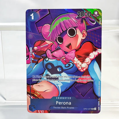 English Version Anime One Piece OPCG Card Nami Straw Hat Crew/Yamato Land of Wano Game Anime Collection Proxy Cards