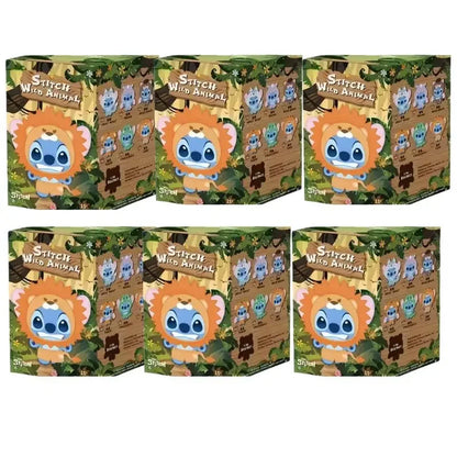 IN STOCK Stitch Animal Series Blind Box Bag Pendant Cute Plush Doll Mystery Box Toy Surprise Christmas Gift for Kids Girlfriend