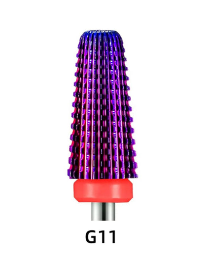 1pc Nail Drill Bits 3/32'' - L-Shaped Smooth Stop Barrel Carbide Bit  for Professional Finish, Fast Remove, Shape & Smoo