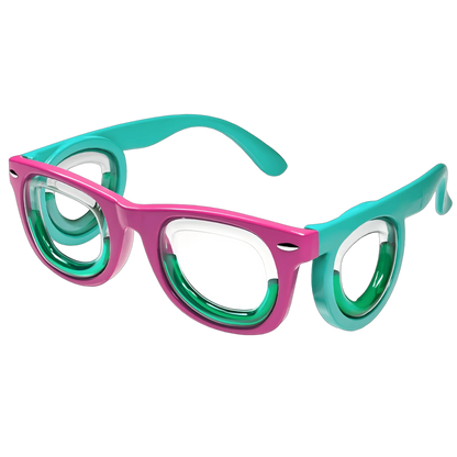 Kids' Motion Sickness Glasses - Ultra-Light Travel Essential for Car/Air/Sea and Cruise | Nausea Relief