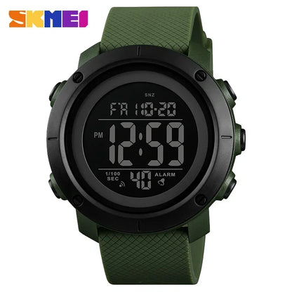 SKMEI 1426 Sports Waterproof Digital Watch for Men Stopwatch Electronic LED Display Mens Wristwatches Reloj Masculino Clock 1416