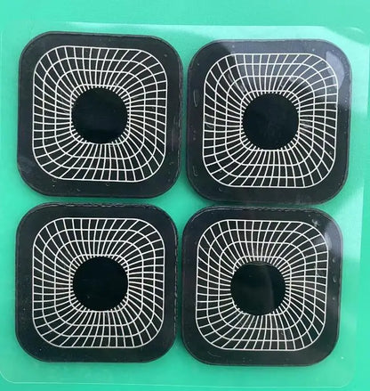 20pcs  New Self Adhesive TENS Electrode Square Larger Studded Pads for Compex Muscle Stimulator Machines