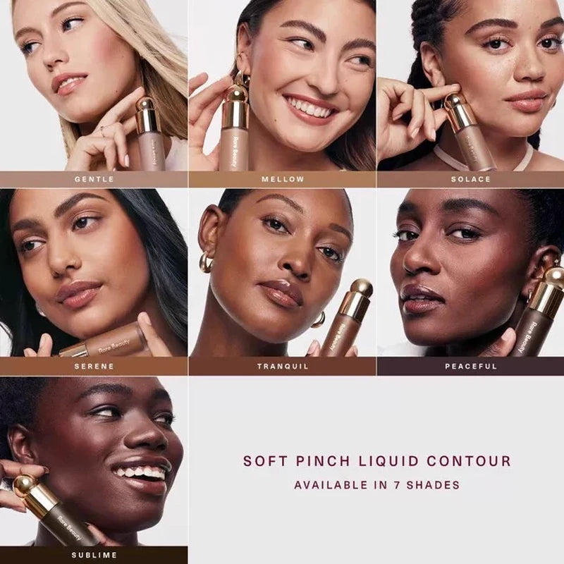 Rare Beauty 3D Face Contour Liquid Bronzer Contour Shade Stick Smooth Lasting Natural Waterproof Face Highlight Brighten Makeup