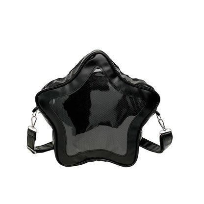 Japanese Style Minimalist Cute Aesthetic Shoulder Bag for Students Kawaii Crossbody Purse Street Fashion