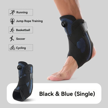 GOBYGO 1Pcs Sport Ankle Protectors Sprain Recovery Joint Protectors Pressurized Support Fixed Rehabilitation Men Women Unisex