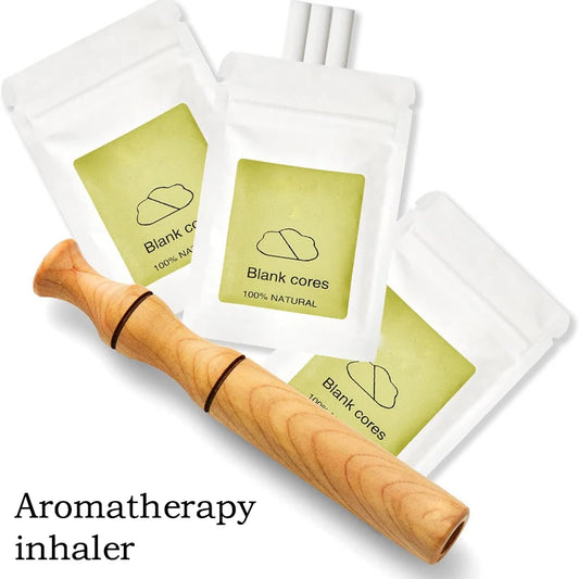 Wooden Personal Diffuser For Essential Oils , Aromatherapy Inhaler For Essential Oil, Quit Smoking Inhaler Stick