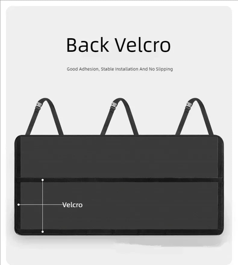 JFBONIN Car Trunk Storage Bag SUV Car Seat Back Hanging Bag Multi Functional Storage Mesh Bag Car Interior Storage Items