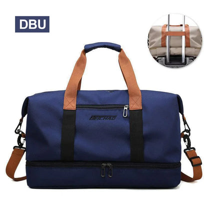 Travel Gym Bag Short-distance Luggage Portable Fitness Bags Shoulder Crossbody Chest Bag Handbags Duffle Carry On Weekender Bag