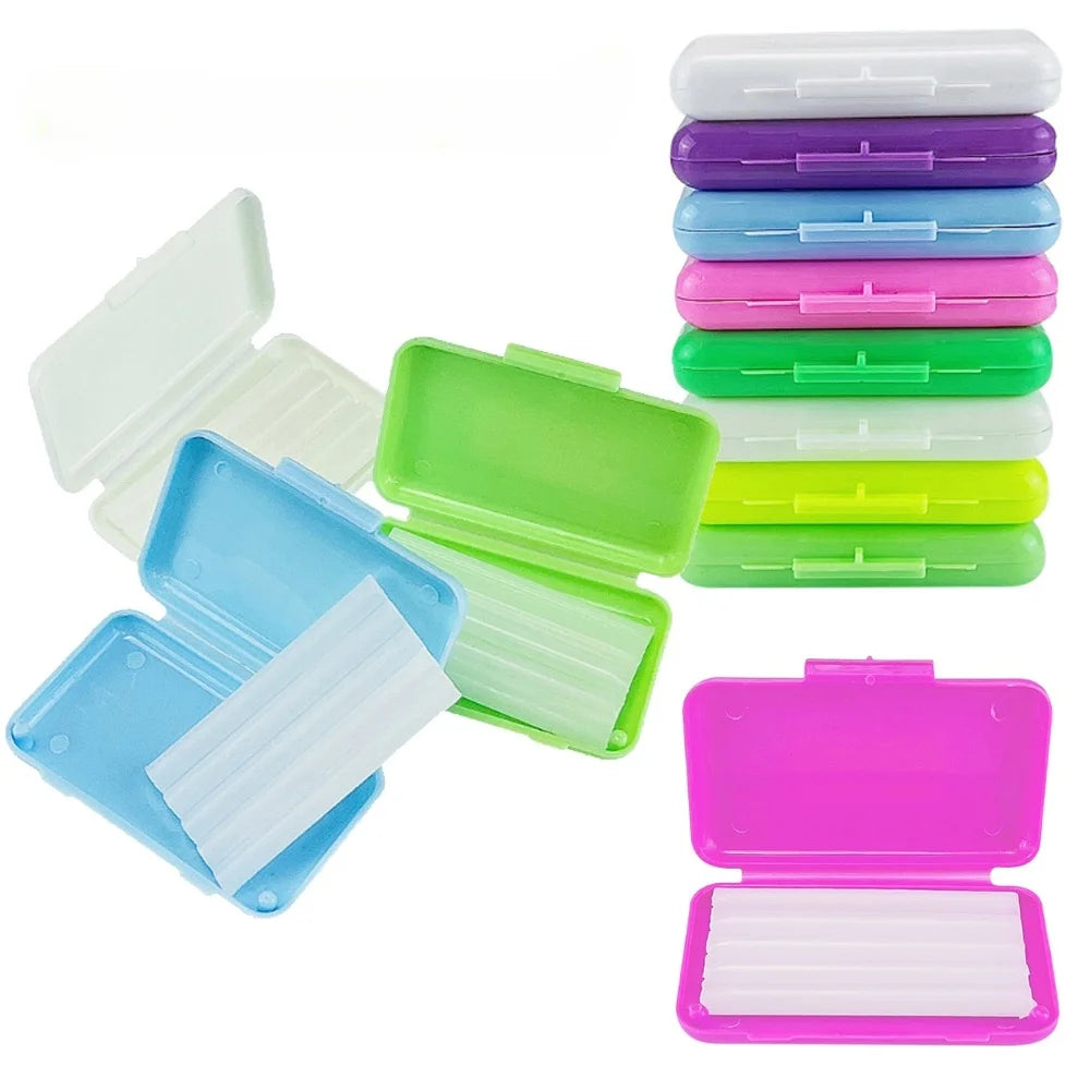 10pcs Fruit Flavour Orthodontic Relief Wax For Braces Gum Irritation Teeth Whitening Dental Oral Care Ortho Wax