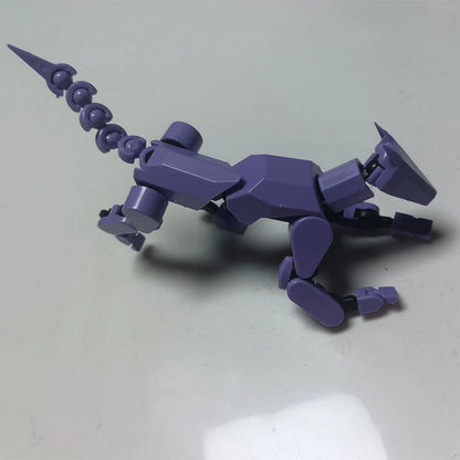 3D Multi-Jointed Movable Shapeshift Robot Joint Dog Creative Printed Mannequin Dummy Action Model Doll Toys for Children's Gifts